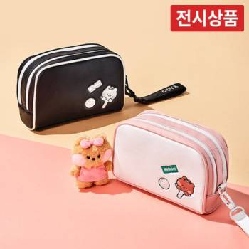 [전시상품] 던롭 젝시오 x 라인프렌즈 미니니 골프용품 파우치 휴대용 스트랩 가방 GGF 23034I