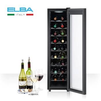 [ELBA] 엘바 슬림형 와인샐러 18병 수납용 60L EW60T18