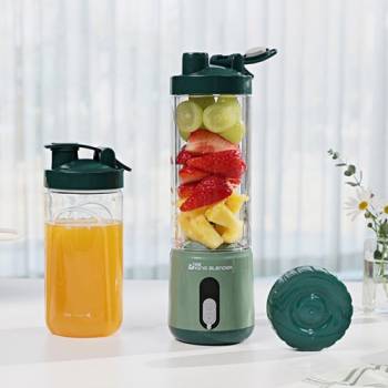 [킹콩] 싸이클론 블렌더 무선 휴대용 6중날 믹서기  500ml