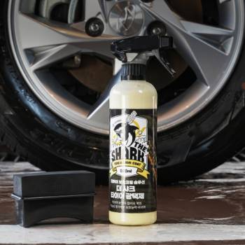 [차모아] 더샤크 자동차 타이어 광택제 세정제 코팅제