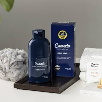 특허상품★ [까메지오] 기능성 저자극 염색샴푸 200ml  1+1