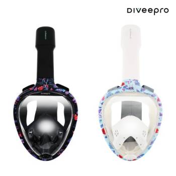 [다이비프로] 익스트림 풀페이스 스노쿨링 마스크 스페셜컬러