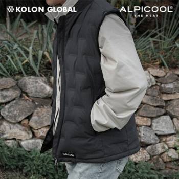 혹한시즌을 포근하게❤️ 선착순 한정수량 [코오롱] 알피쿨 더 히트 스마트 USB 발열조끼 패딩