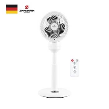 [짐머만] 상하좌우 리모컨 회전형 서큘레이터 ZMF-AC3510W
