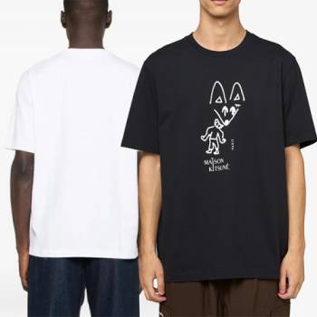 감각적인 로고❤️ [마진포기] 메종키츠네 파티 폭스 컴포트 반팔티셔츠