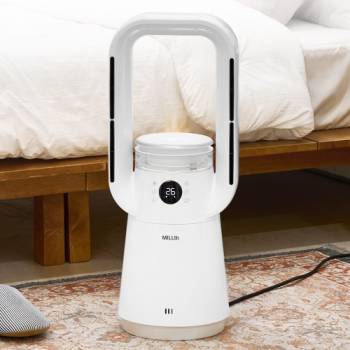 [MILLTH] 밀쓰4in1 멀티 에어콤보 히터 화이트