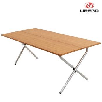 [리베로] 아디스 2폴딩 뱀부 테이블 L