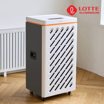 [롯데알미늄] LDH-9055 이동식 제습기 최대 90L