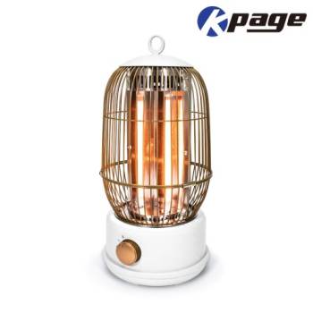 [케이페이지] 레트로 랜턴형 호롱불 전기 히터 KEH-6900KP