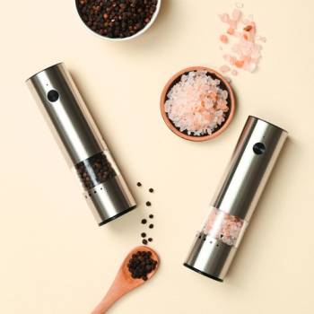 [뉴에이커] 충전식 전동 그라인더 2개 세트/거치대포함 304 스텐