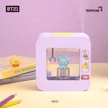 [로이체] BT21 미니니 오락실 모형 무선 미니 가습기 RHM-BT21-4E