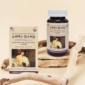 [슈퍼맥스] 밀크씨슬 60캡슐 (800mg*60캡슐)