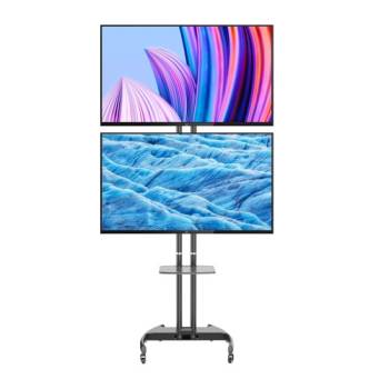 이지마운트 듀얼 70인치 TV 이동형 스탠드 EZ TSC-110