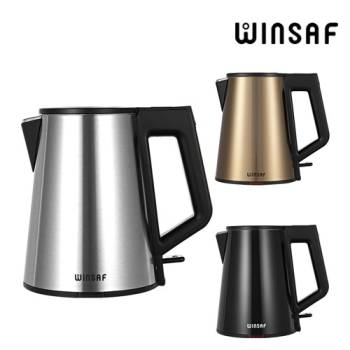 [윈세프] 스텐 3중단열 커피포트 무선 주전자 0.8L WTK-1008