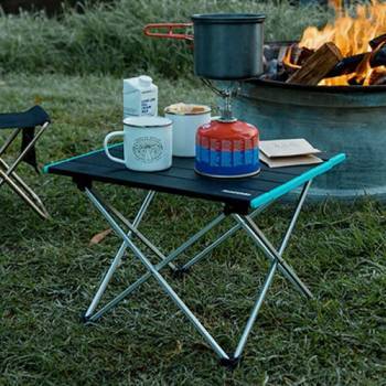 [심플리] 캠핑 접이식 롤테이블 대형