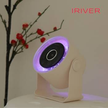 [아이리버] LED무드등 탁상용 선풍기 저소음 유무선 각도조절