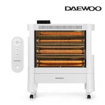 [대우] 리모컨형 3단 카본 전기히터 온풍히터 DEH-CC5000F