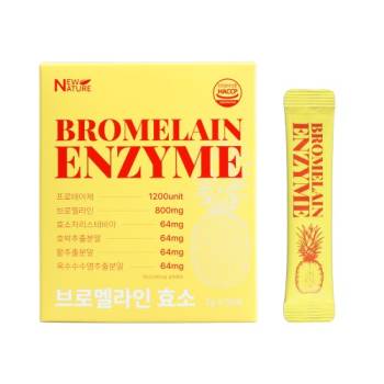 [네이처] 브로멜라인 효소 엔자임 2g x 30포(60g)