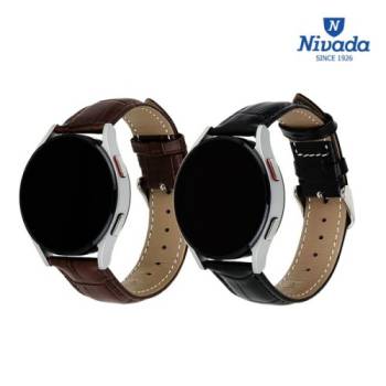 [NIVADA] 니바다 NVD 6004 퀵릴리즈 갤럭시워치 스트랩 가죽밴드 20mm(외경 40/41/42/44mm 호환가능)