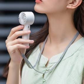 단순박스훼손 [쿨린] 핸디형 초경량 초미니 휴대용 선풍기 CL-153(화이트)
