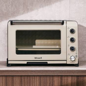 [위즈웰] 디지털 컨벡션 베이킹 전기오븐 42L 가정용 제빵 제과 오븐