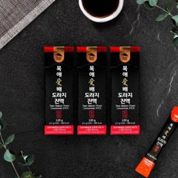 [슬로푸드]국내산100% 목애(愛)배도라지진액  30포 선물세트