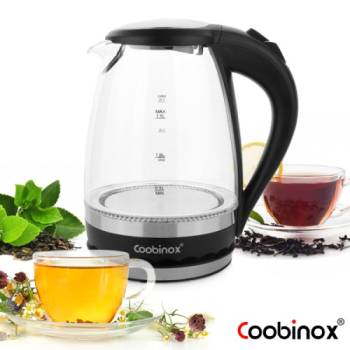 쿠비녹스 블루니 유리무선주전자 1.5L CX-1720KG